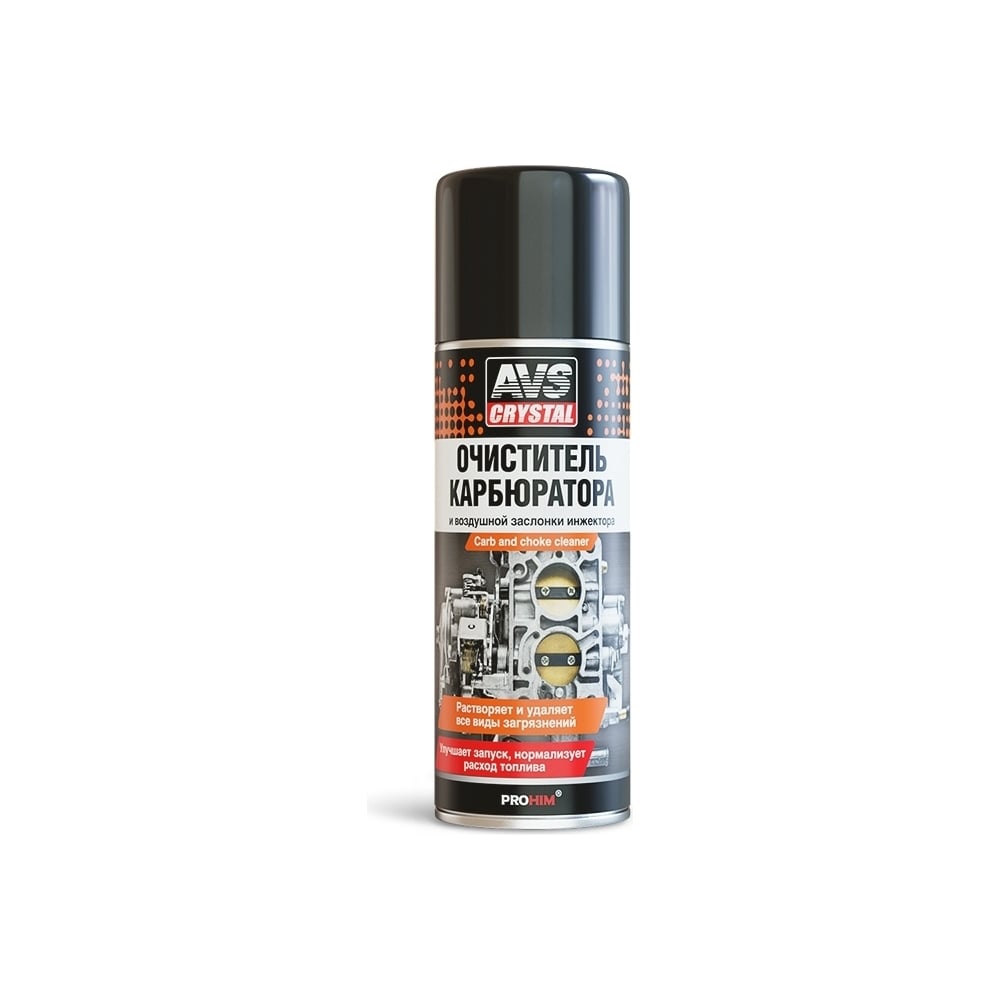 Изображение товара Очиститель карбюратора и воздушной заслонки инжектора Прохим аэрозоль, 520 мл. AVS AVK-025 A78066S