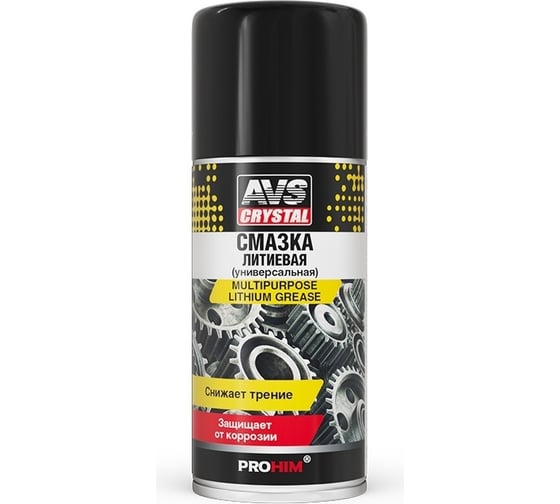 Изображение товара Смазка универсальная Прохим литиевая, 210 мл., аэрозоль AVS AVK-728 A40750S