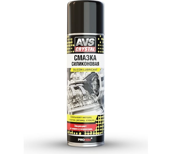 Изображение товара Универсальная силиконовая смазка AVS аэрозоль AVK-103 335 мл A78077S