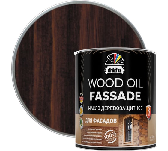 Изображение товара Масло Dufa ООО "Мефферт Продакшн" Wood OIL Fassade палисандр 0,9л МП00-011749