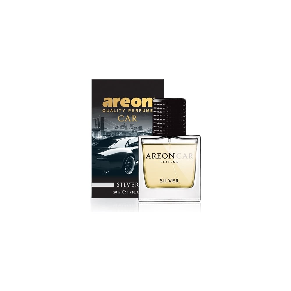 Изображение товара Ароматизатор Areon PERFUME 50 мл GLASS Silver MCP05 для автомобиля и дома