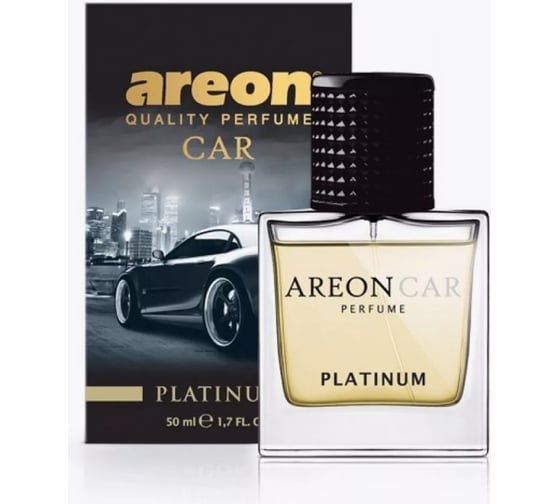 Изображение товара Ароматизатор Areon PERFUME 50 мл, GLASS Platinum MCP06