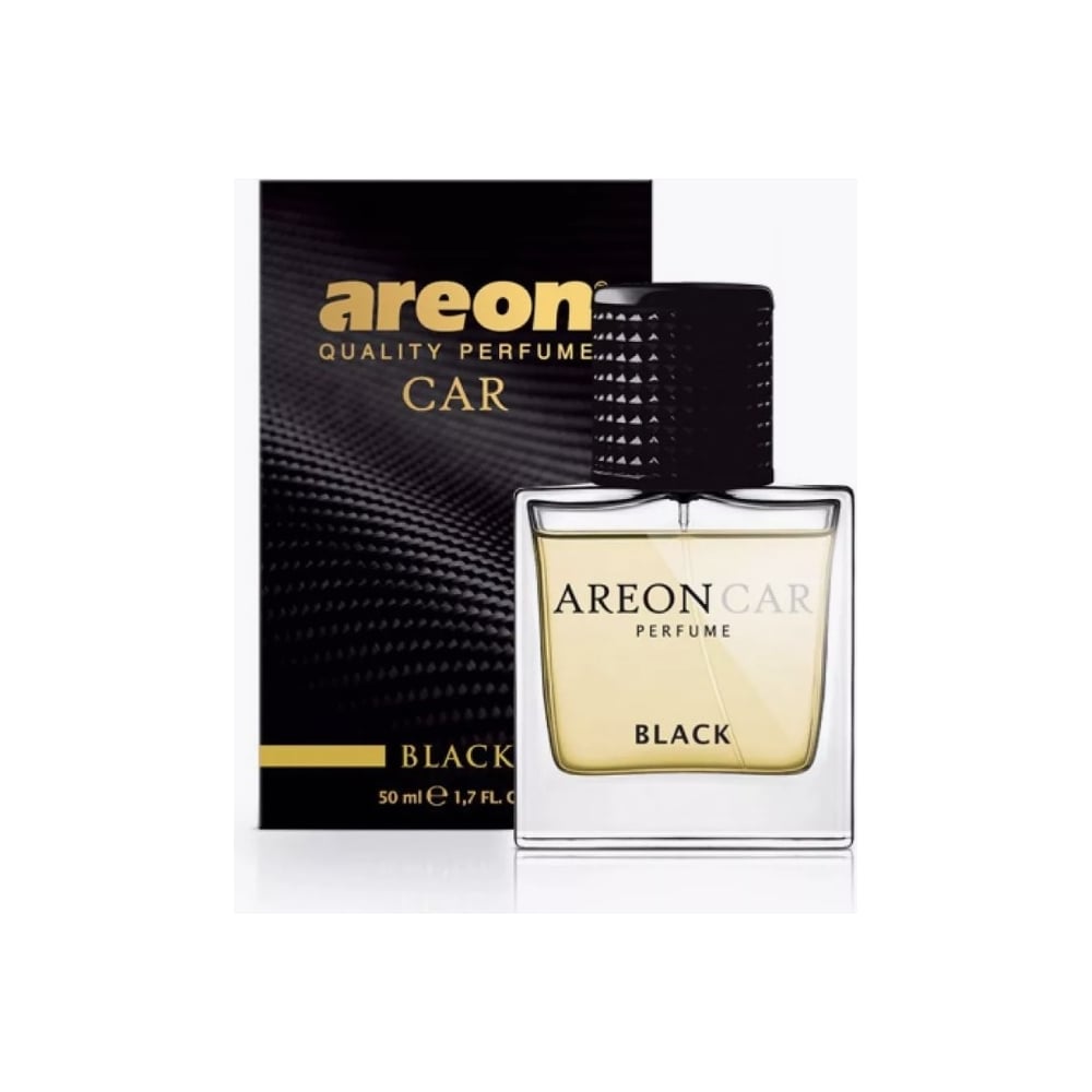 Изображение товара Ароматизатор Areon PERFUME 50 мл Glass Black MCP01 автомобильный жидкий распылитель