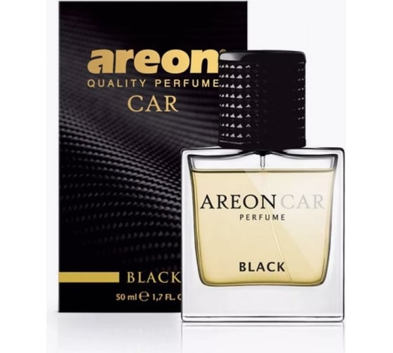 Изображение товара Ароматизатор Areon PERFUME 50 мл, GLASS Black MCP01