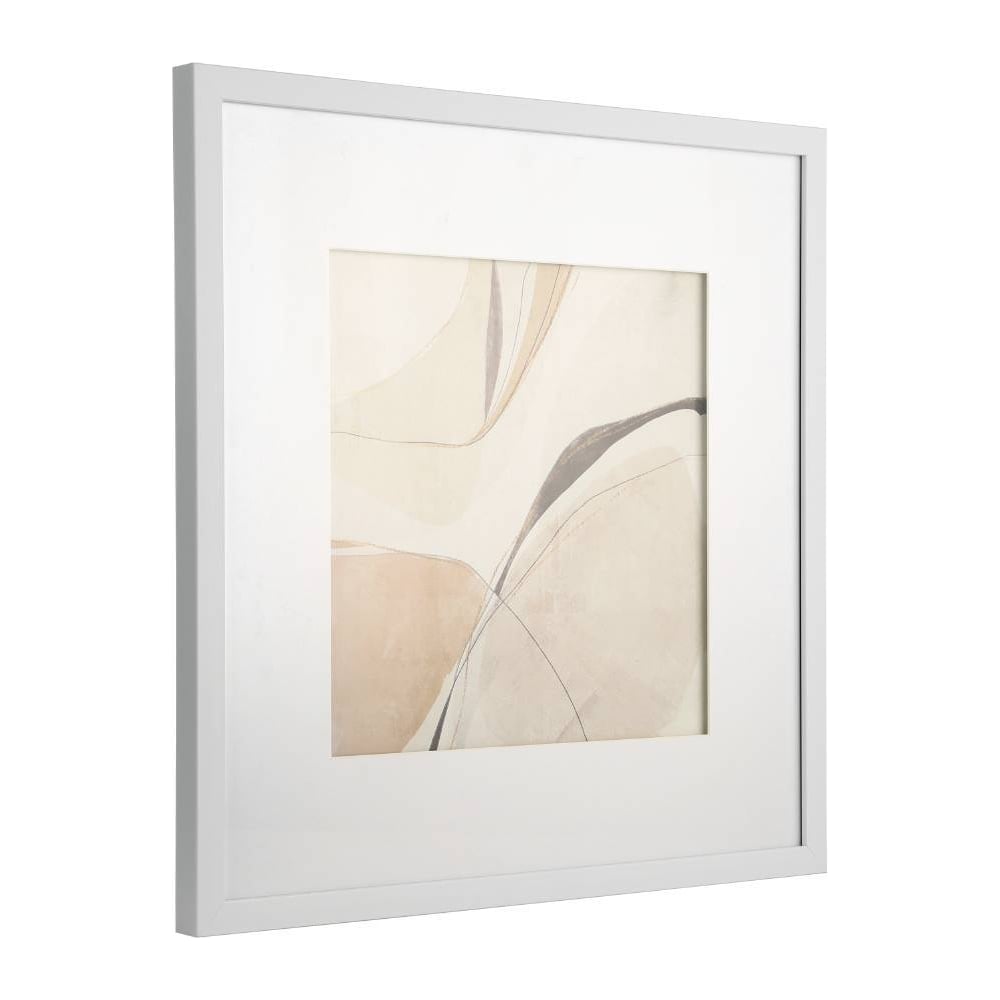 Изображение товара Картина EGLO ROBERVAL 423063 на холсте абстрактный стиль бежевый белый