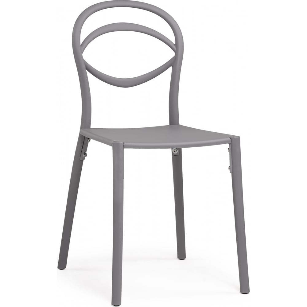 Пластиковый стул Woodville Simple gray 15740