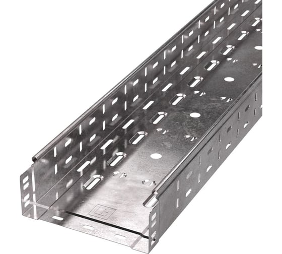 Изображение товара Лоток перфорированный Промрукав Стандарт 200x80x3000 (1,0 мм ) 3м. PR16.2304