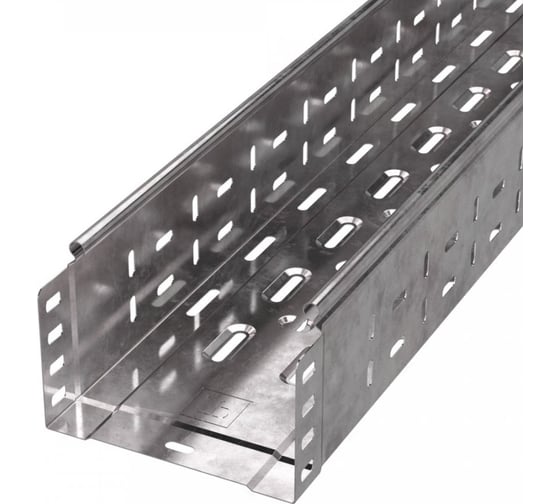 Изображение товара Лоток перфорированный Промрукав Стандарт 150x100x3000 (1,0 мм ) 3м. PR16.2299