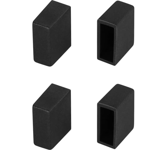 Изображение товара Заглушка Arlight WPH-FLEX-0612-SIDE BLACK глухая, 1 комплект 045908
