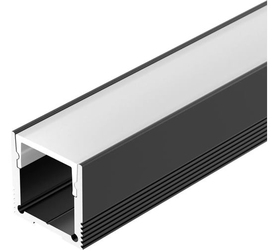 Изображение товара Профиль Arlight SL-SLIM20-H20-2000 BLACK 2м 047632
