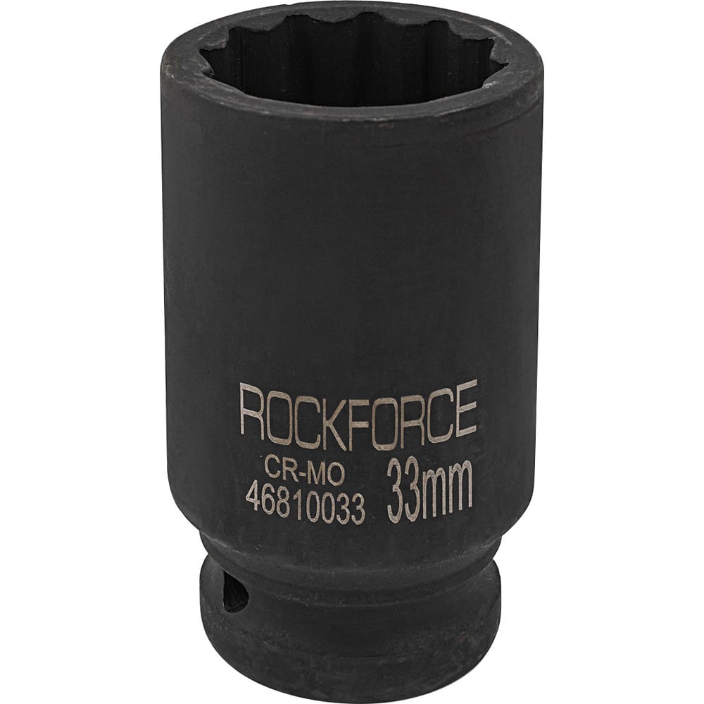 Изображение товара Головка ударная глубокая 12-гранная 33 мм Rockforce
