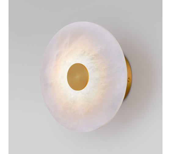 Изображение товара Светодиодный настенный светильник с мраморным рассеивателем Eurosvet 40340 LED латунь a066529