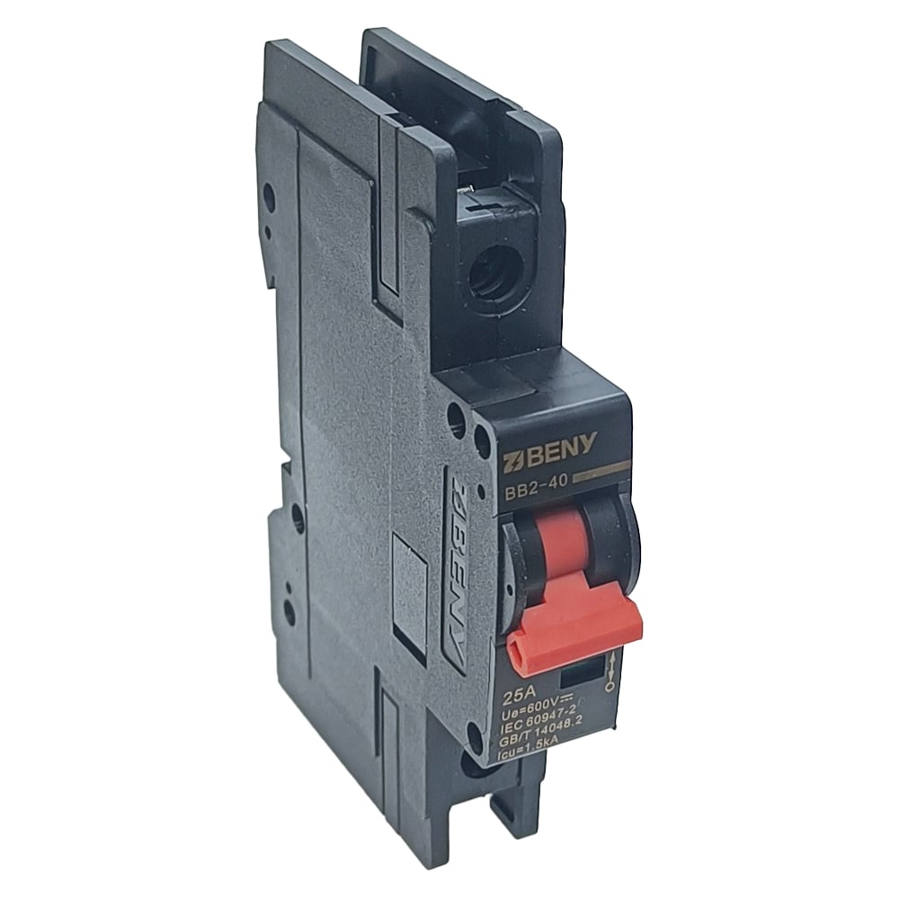 Изображение товара Автоматический выключатель ZJBeny 1P 25А 600V BB2-40