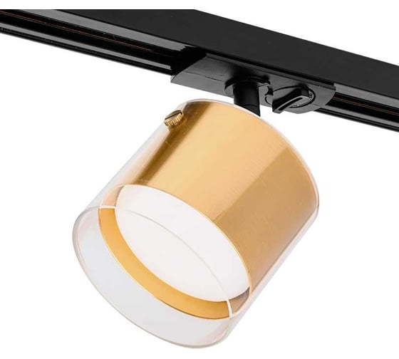 Изображение товара Трековый светильник Wolta IP20 ORO, под лампу GX53, керамический патрон, Золото WTL-GX53/07G