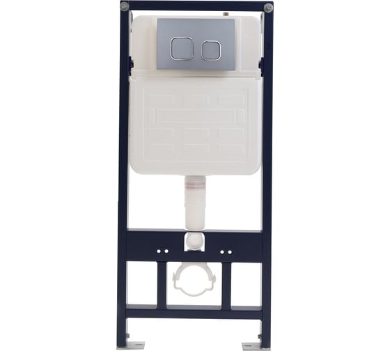 Изображение товара Комплект инсталляция Alcora Grant с кнопкой GREY для подвесного унитаза 7114GREY