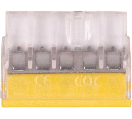 Изображение товара Клемма монтажная нажимного соединения Jazzway PTC-5P 2273-245 450В 32А 0.14-4.0кв.мм (упаковка 50шт) 5051188