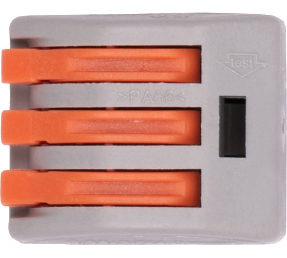 Изображение товара Клемма монтажная рычажного соединения Jazzway PTC-3P 222-413 BL/10 450В 32А 0.08-2.5(4.0)кв.мм (упаковка 10шт) 5050730