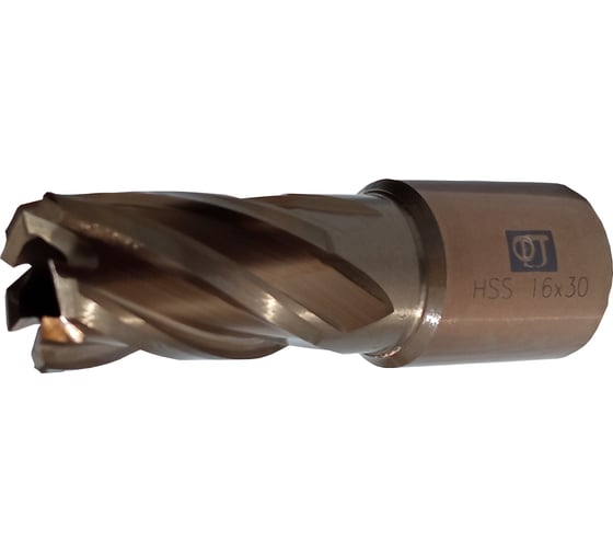 Изображение товара Сверло корончатое 16x30 мм, Weldon 19 ФТ 131016