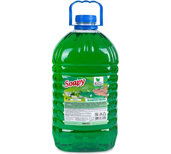 Изображение товара Жидкое мыло Прохим "Soapy" Light Яблоко, 5 л CG8010