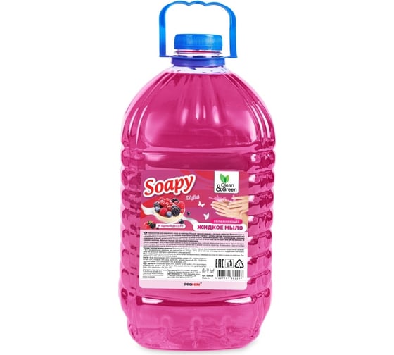 Изображение товара Жидкое мыло Прохим "Soapy" Light Ягодный десерт, 5 л CG8229