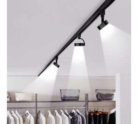 Изображение товара Светильник Jazzway трековый PTR 32 под лампу GX53 BL 230В IP20 для диммируемый ламп черный 5052192