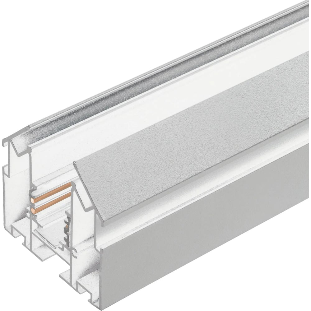 Изображение товара Встраиваемый трек Arlight MAG-ORIENT-TRACK-2653-STR-G-2000 2м алюминий для потолка