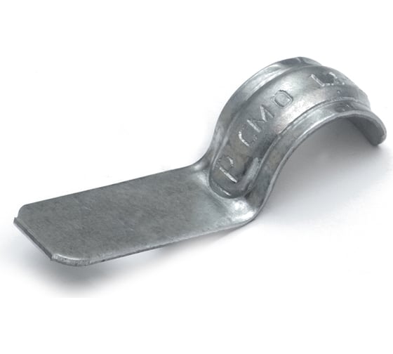 Изображение товара Скоба металлическая однолапковая для монтажного пистолета Промрукав СМО d12-13 (без отверстий) 100 шт. PR08.5166