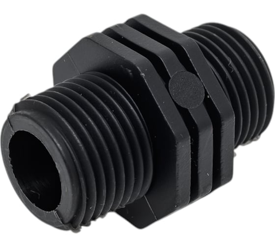 Изображение товара Ниппель пластиковый MasterProf 1/2" н/н ДС.071912