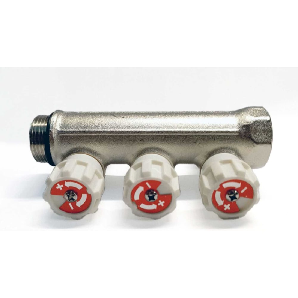Изображение товара Коллектор PROFLINE 3/4x1/2 3 выхода нержавеющая сталь UT-00044921 Изображение товара Коллектор PROFLINE 3/4x1/2 3 выхода нержавеющая сталь UT-00044921