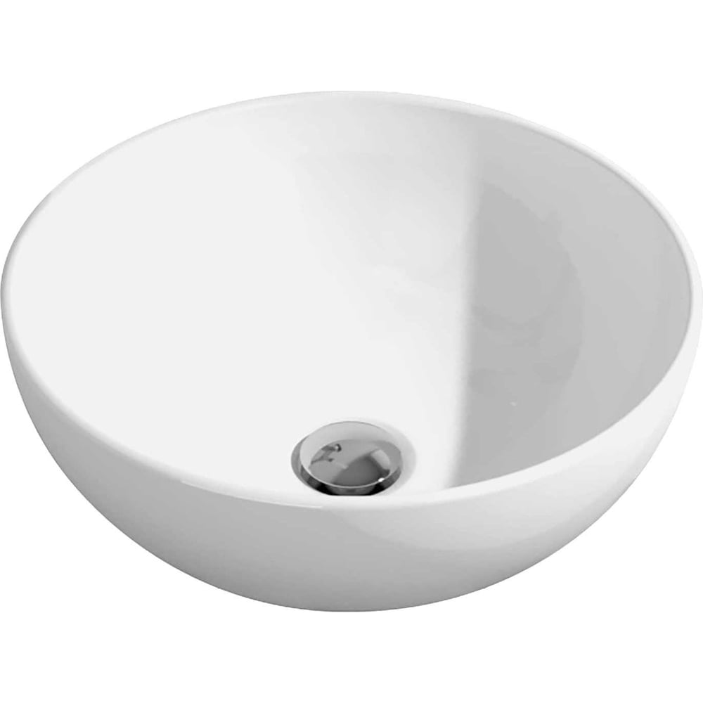 Изображение товара Накладная керамическая раковина Flaminia App диаметр 400 мм белая