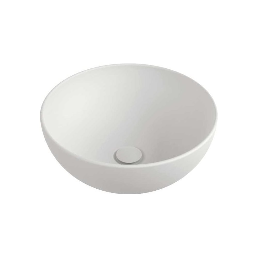 Изображение товара Накладная керамическая раковина Flaminia App диаметр 400 мм Latte