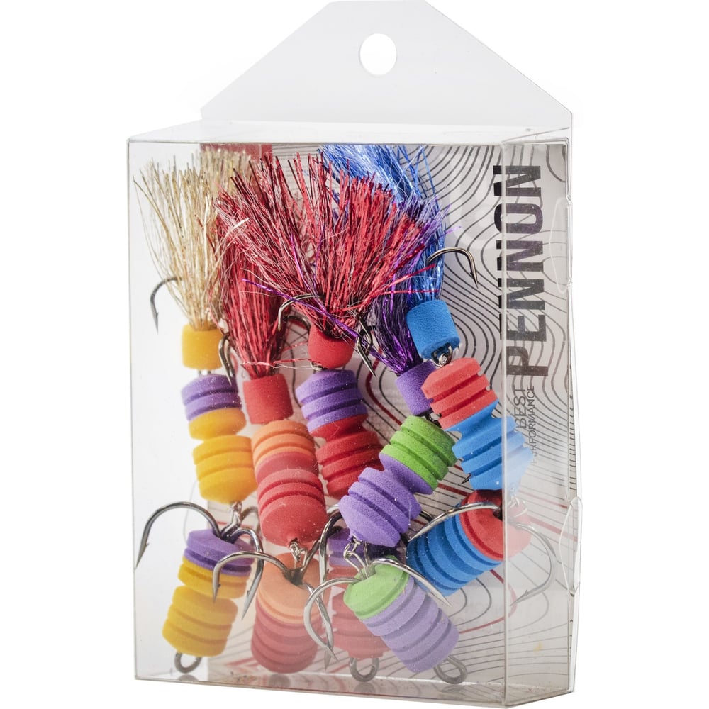 Изображение товара Приманки джиговые Lucky John LJ PENNON BARBELLWORM MIX 3, 5 шт