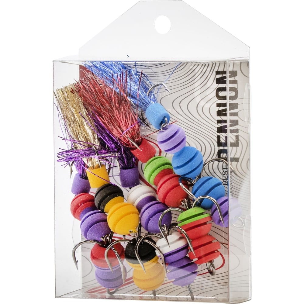 Изображение товара Приманки джиговые Lucky John LJ PENNON ROLLERWORM MIX4 - 5 шт