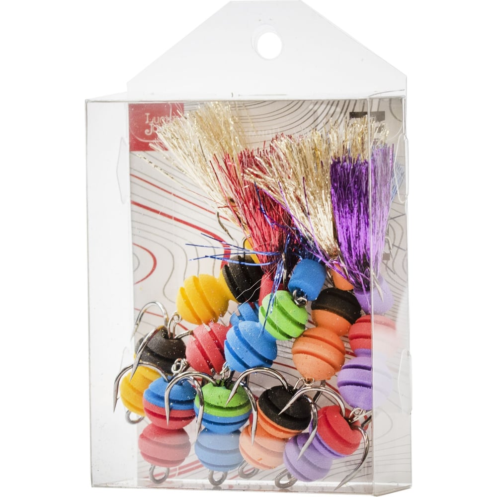 Изображение товара Приманки джиговые Lucky John LJ PENNON ROLLERWORM MIX2 5 шт LJPB003-02