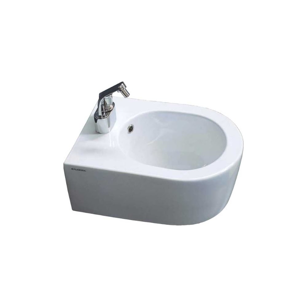 Изображение товара Биде Flaminia Mini Link 485x360x200 мм подвесное белое с переливом и крепежом