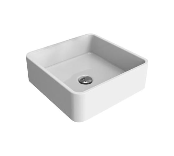 Изображение товара Раковина Flaminia Mini 400x400хh130 мм, подвесная, без перелива, керамика, цвет белый MWL40