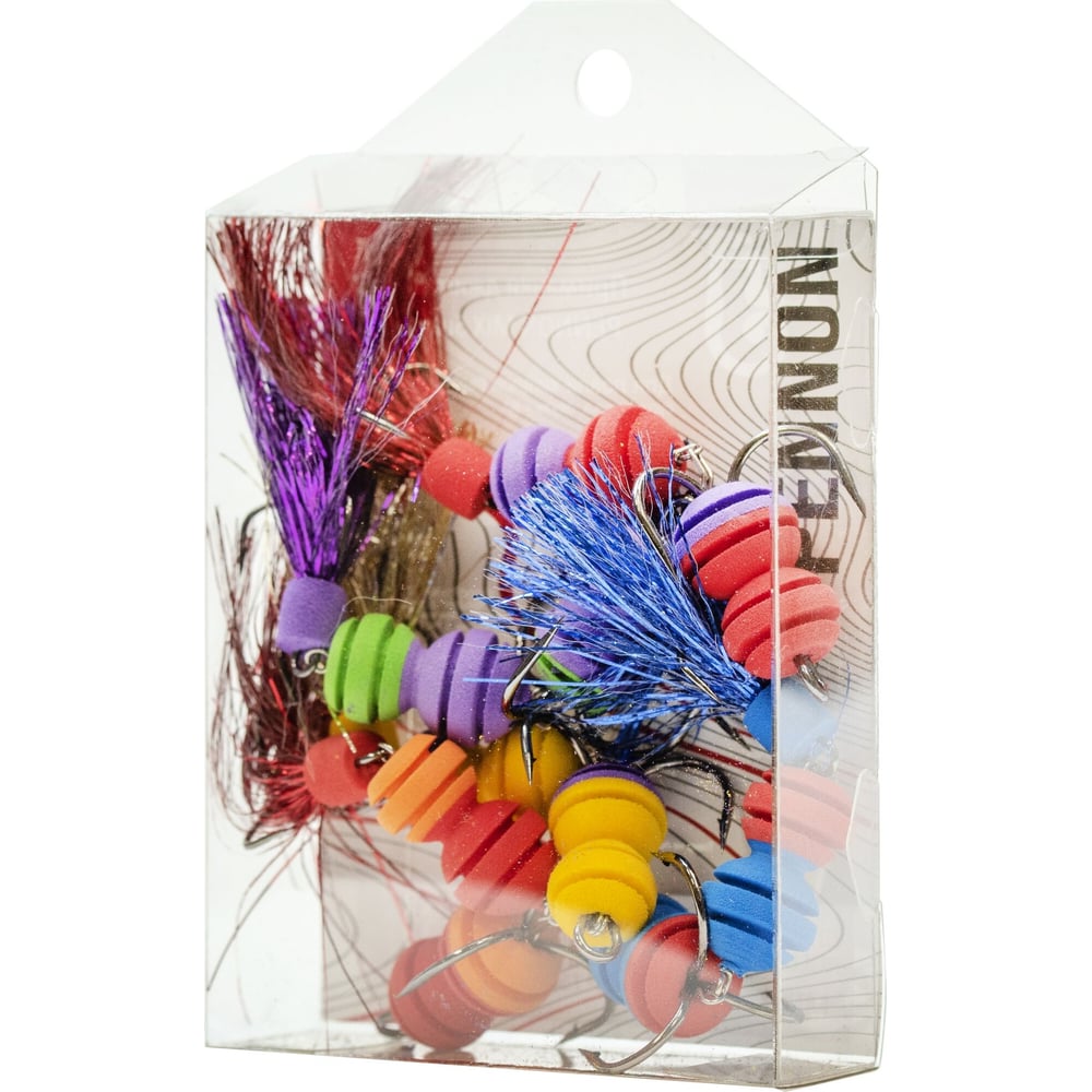 Изображение товара Джиговые приманки Lucky John LJ PENNON ROLLERWORM MIX3 5 шт для ловли рыбы