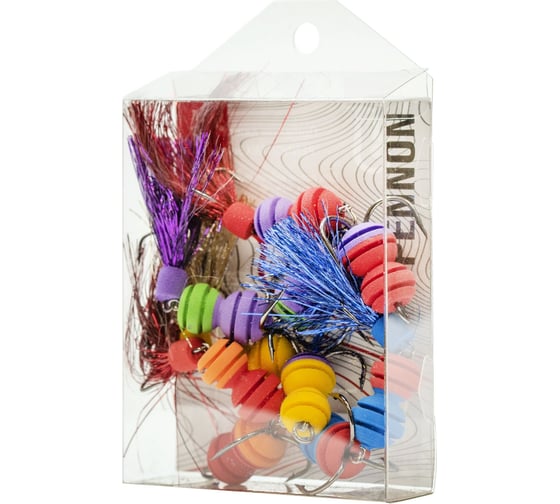 Изображение товара Приманки джиговые Lucky John LJ PENNON ROLLERWORM MIX3 5 шт LJPB003-03