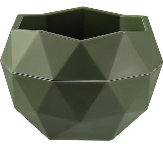 Изображение товара Кашпо bmc Топаз КШ 3038 теплая хвоя d12.3см, h10см, 500мл 071087