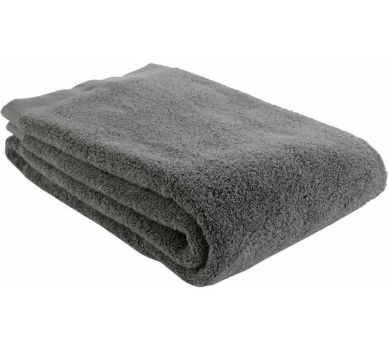 Изображение товара Полотенце банное Tkano темно-серого цвета, коллекция Essential, 90x150 см TK18-BT0017