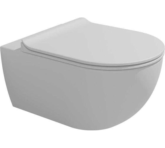 Изображение товара Подвесной унитаз Flaminia App 540x360x270 мм, с системой GoSilent, крепление в комплекте, керамика, цвет белый AP118S