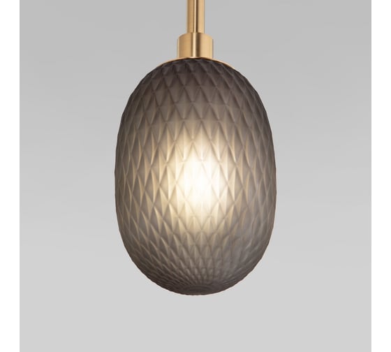 Изображение товара Подвесной светильник Eurosvet со стеклянными плафонами 50266 дымчатый/прозрачный/янтарный a066528