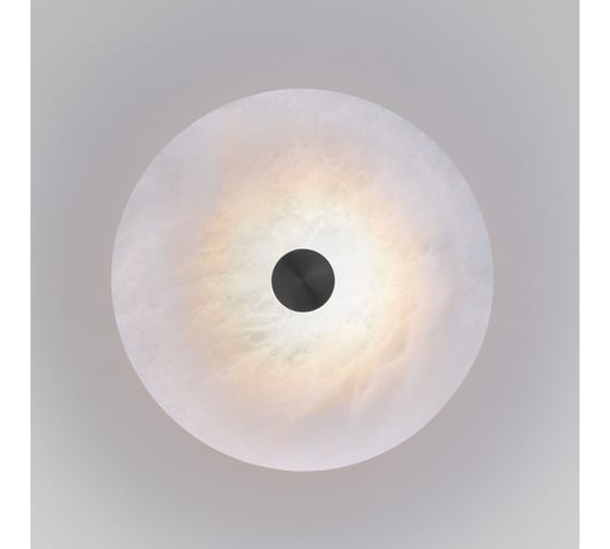 Изображение товара Светодиодный настенный светильник Eurosvet с мраморным рассеивателем 40341 LED черный a066532