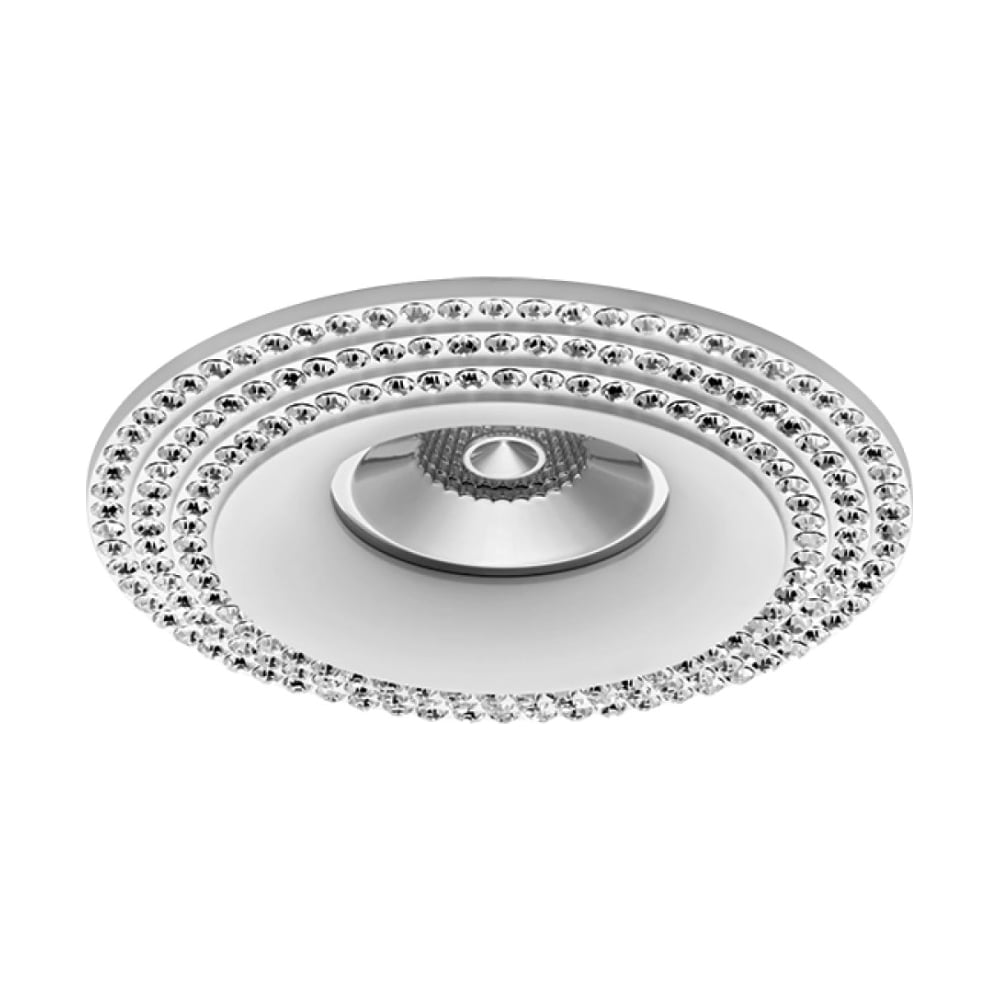 Изображение товара Встраиваемый точечный светильник Lightstar Miriade 011976 для галогенных и LED ламп арт-деко