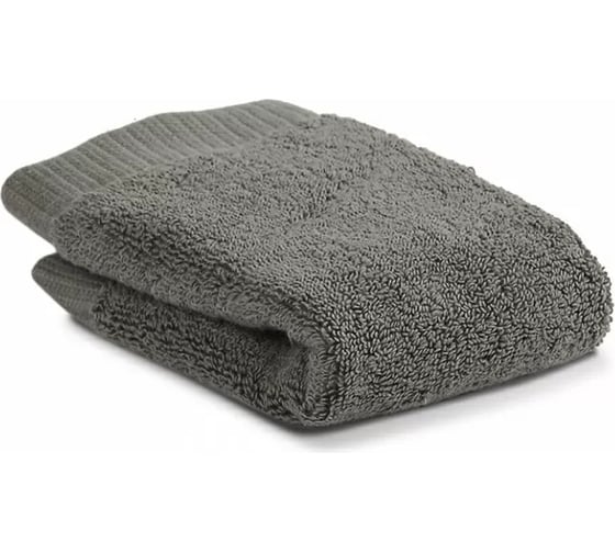Изображение товара Полотенце для лица Tkano темно-серого цвета, коллекция Essential, 30x30 см TK19-FT0001