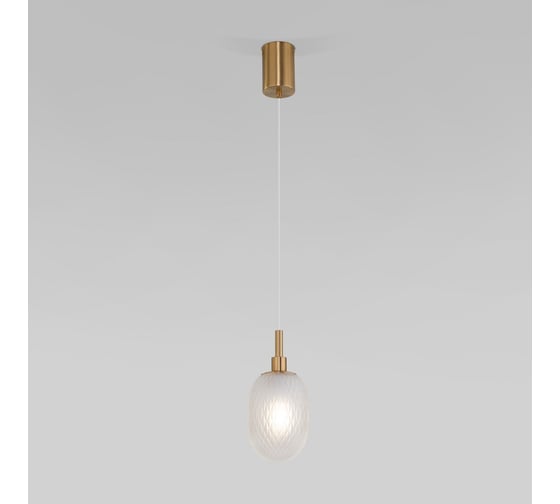 Изображение товара Подвесной светильник Eurosvet со стеклянным плафоном 50266/1 прозрачный a066527