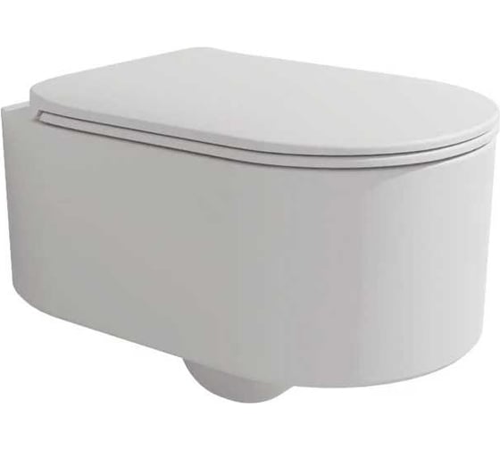 Изображение товара Подвесной унитаз Flaminia Astra 540x380хh270 мм, с системой GoClean, в комплекте крепежный комплект (арт. 9008), керамика, цвет белый AS118G