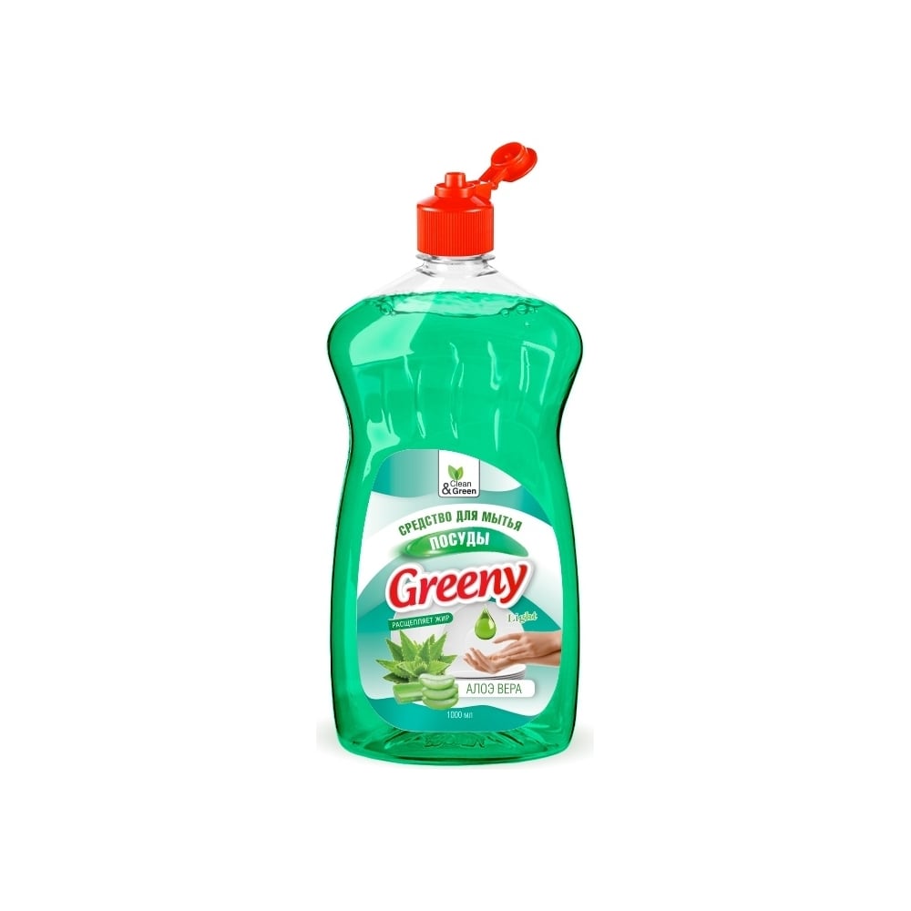 Изображение товара Средство для мытья посуды Прохим Greeny Light Алоэ вера 1000 мл