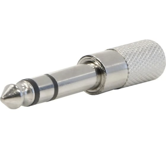 Изображение товара Переходник Retic гнездо 3.5 мм стерео — штекер 6.3 мм стерео, металл 1 шт SM-F-3.5-M-6.3/1