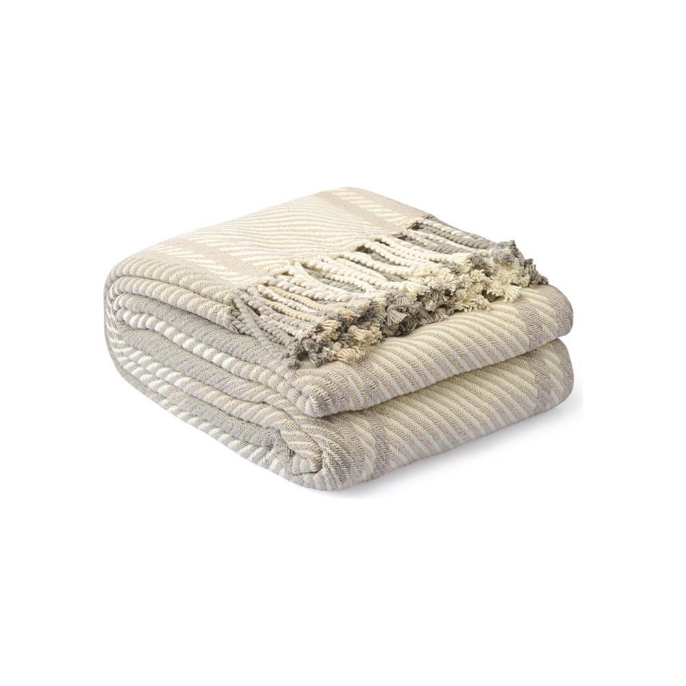 Изображение товара Покрывало Tkano Warm traditions из хлопка 180x250 см